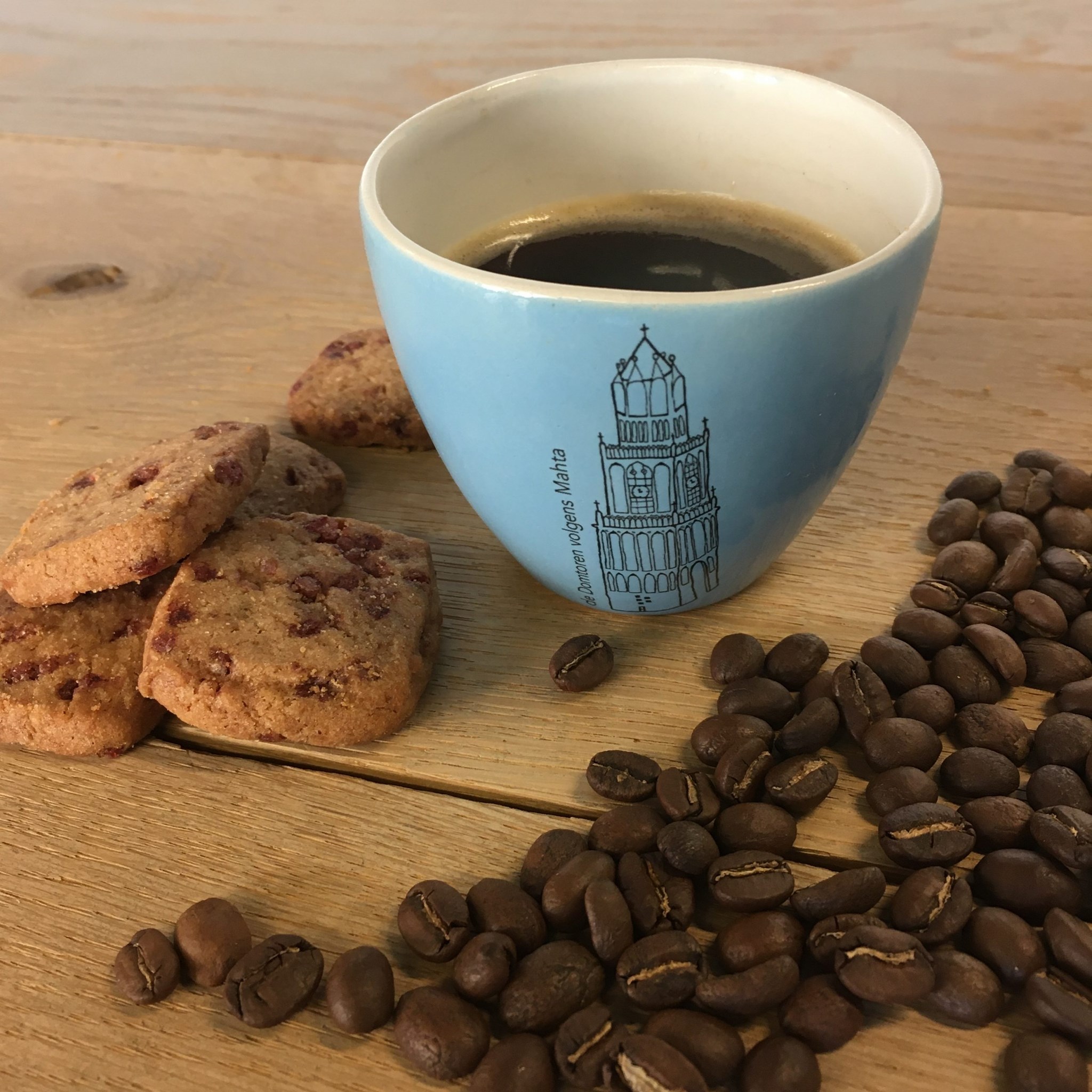 Afbeelding van Mok 7 cm 'De Domtoren volgens..' | Stichting echtWaar