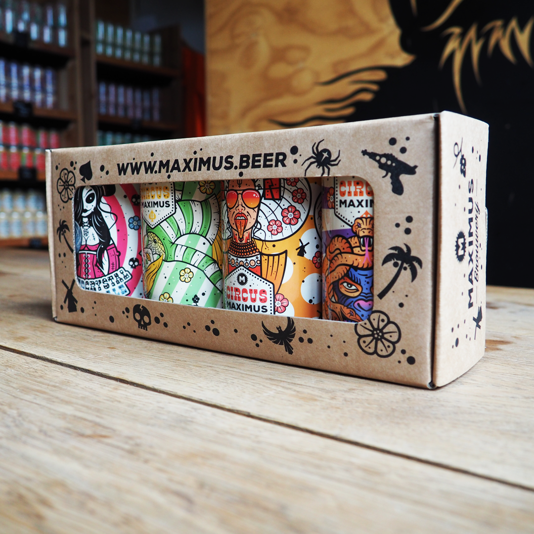 Afbeelding van Geschenkverpakking 'Circus Maximus' | Brouwerij Maximus